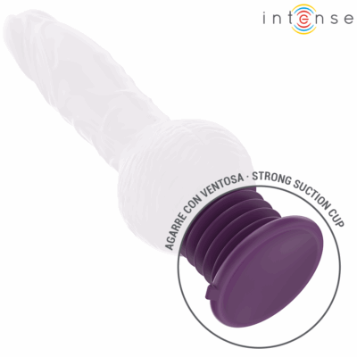 Intense - vibrador multifuncional tatum com vibração para cima e para baixo 24 cm roxo intense fun caliente. Pt