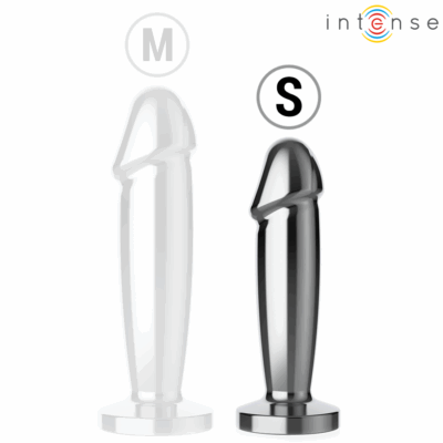 Intense - plug anal 10 vibrações dildo de metal com controle remoto s intense anal toys caliente. Pt
