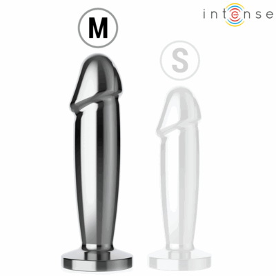 Intense - plug anal 10 vibrações dildo de metal com controle remoto m intense anal toys caliente. Pt