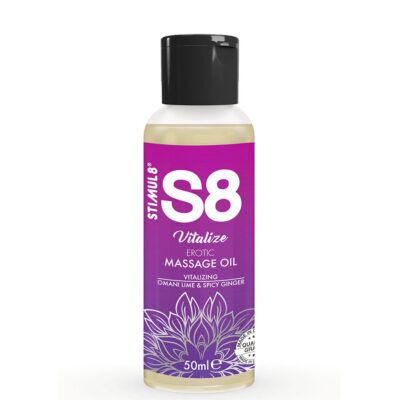 Stimul8 - óleo de massagem s8 caixa 3 x 50 ml stimul8 caliente. Pt