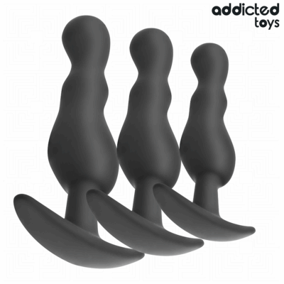 Alternative view of ADDICTED TOYS - CONJUNTO DE 3 PLUG ANAL MODELO 1
