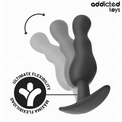 Addicted toys - conjunto de 3 plug anal modelo 1 addicted toys caliente. Pt