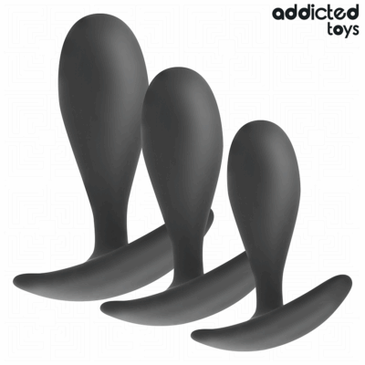 Alternative view of ADDICTED TOYS - CONJUNTO DE 3 PLUG ANAL MODELO 2