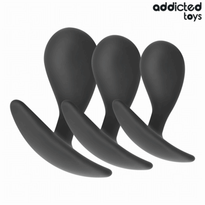 Alternative view of ADDICTED TOYS - CONJUNTO DE 3 PLUG ANAL MODELO 3