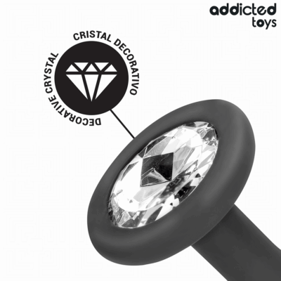 Addicted toys - conjunto de 3 plug anal com joia addicted toys caliente. Pt