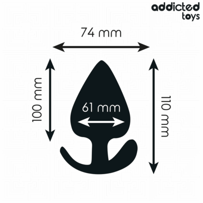Addicted toys - plug anal tamanho xxl 11 cm addicted toys caliente. Pt