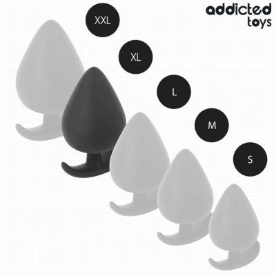 Addicted toys - plug anal tamanho xl 9. 5 cm addicted toys caliente. Pt