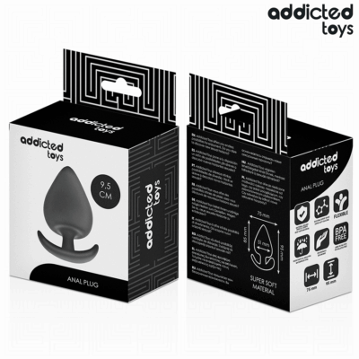 Addicted toys - plug anal tamanho xl 9. 5 cm addicted toys caliente. Pt