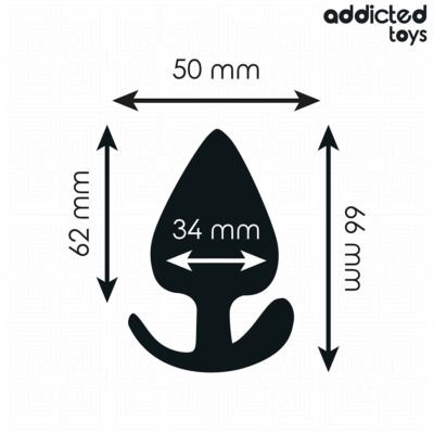 ADDICTED TOYS - PLUG ANAL TAMANHO M 6,6 CM 10 Addicted toys - plug anal tamanho m 6,6 cm - image 4