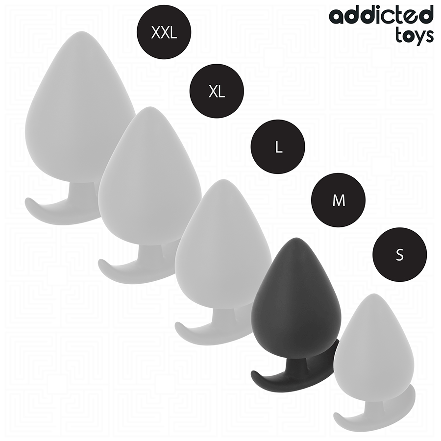 ADDICTED TOYS - PLUG ANAL TAMANHO M 6,6 CM 5 Addicted toys - plug anal tamanho m 6,6 cm - image 5