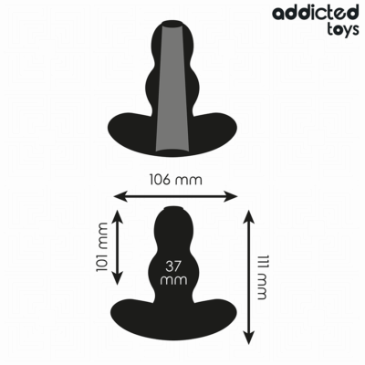 Addicted toys - plug anal oco tamanho l 11,1 cm addicted toys caliente. Pt