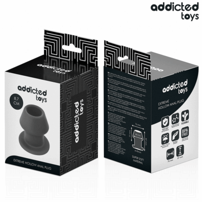 Addicted toys - plug anal extremo oco tamanho m 8,7 cm addicted toys caliente. Pt