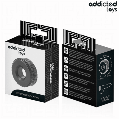 Addicted toys - anel de pé extra grosso addicted toys caliente. Pt