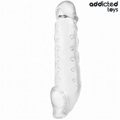 Alternative view of ADDICTED TOYS - EXTENSÃO DE PÊNIS TRANSPARENTE TAMANHO S 23 CM