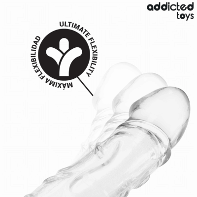 Addicted toys - extensão de pênis transparente 27 cm - image 5