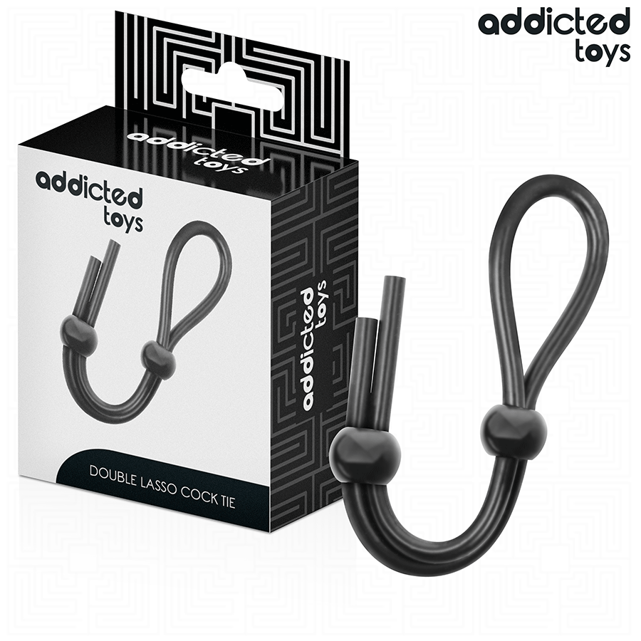 ADDICTED TOYS - CORDA DE SILICONE PARA O PÊNIS DE ALÇA DUPLA 1 Addicted toys - corda de silicone para o pênis de alça dupla