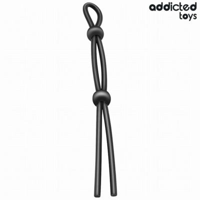 ADDICTED TOYS - CORDA DE SILICONE PARA O PÊNIS DE ALÇA DUPLA 12 Addicted toys - corda de silicone para o pênis de alça dupla addicted toys caliente. Pt