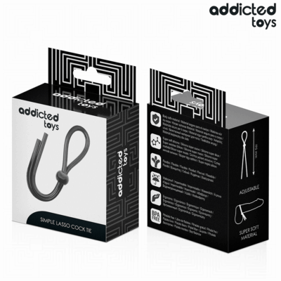 Addicted toys - corda de silicone para o pênis de alça única addicted toys caliente. Pt