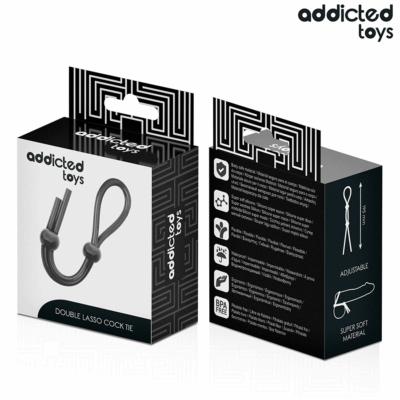 ADDICTED TOYS - CORDA DE SILICONE PARA O PÊNIS DE ALÇA DUPLA 13 Addicted toys - corda de silicone para o pênis de alça dupla addicted toys caliente. Pt