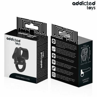 Addicted toys - anel de gaiola para pênis addicted toys caliente. Pt