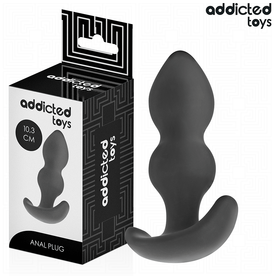 ADDICTED TOYS - PLUG ANAL TAMANHO S 10,3 CM 1 Addicted toys - plug anal tamanho s 10,3 cm