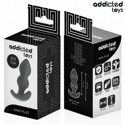 ADDICTED TOYS - PLUG ANAL TAMANHO S 10,3 CM 13 Addicted toys - plug anal tamanho s 10,3 cm - image 7