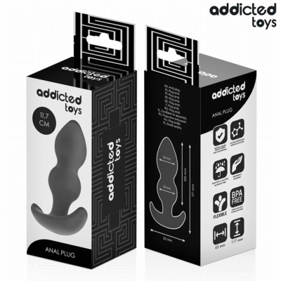 Addicted toys - plug anal tamanho l 11,7 cm addicted toys caliente. Pt