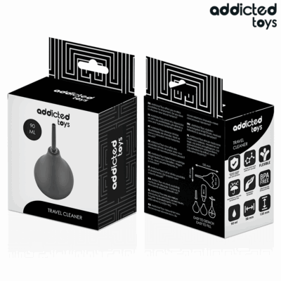 Addicted toys - limpador anal de viagem tamanho s 90 ml addicted toys caliente. Pt