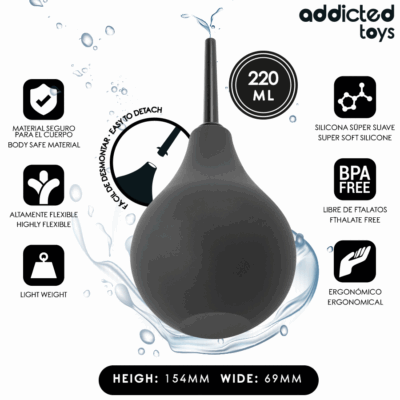 Alternative view of ADDICTED TOYS - LIMPADOR ANAL DE VIAGEM TAMANHO L 220 ML