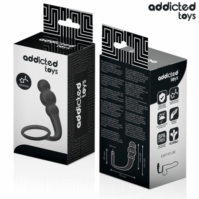 Addicted toys - plug anal com anel modelo 1 addicted toys caliente. Pt