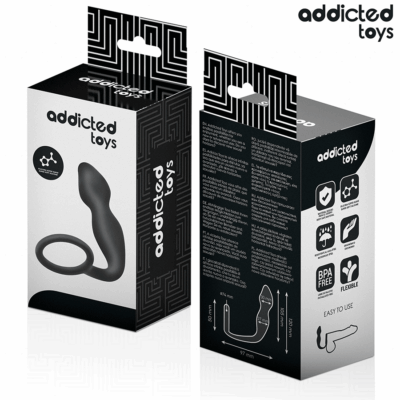 Addicted toys - plug anal com anel modelo 2 addicted toys caliente. Pt