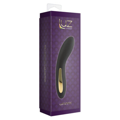 Toyjoy - vibrador preto com luz luminada toyjoy caliente. Pt