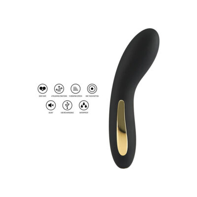 Alternative view of TOYJOY - VIBRADOR PRETO COM LUZ LUMINADA