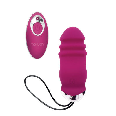 Alternative view of TOYJOY - FELICIDADE SUNN SIDE PARA CIMA E PARA BAIXO VIBRADOR FÚCSIA CONTROLE REMOTO