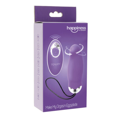 Toyjoy - felicidade meu orgasmo eggsplode vibrador roxo controle remoto toyjoy caliente. Pt