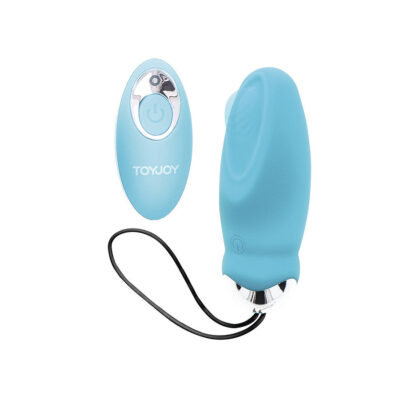 Toyjoy - felicidade, eu estou tão excitado vibrador com controle remoto azul toyjoy caliente. Pt