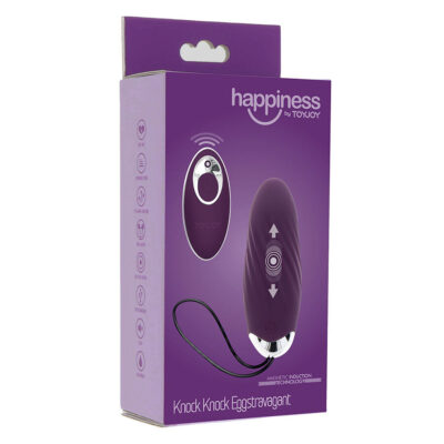 Toyjoy - felicidade knock knock eggstavagant vibrador controle remoto roxo toyjoy caliente. Pt