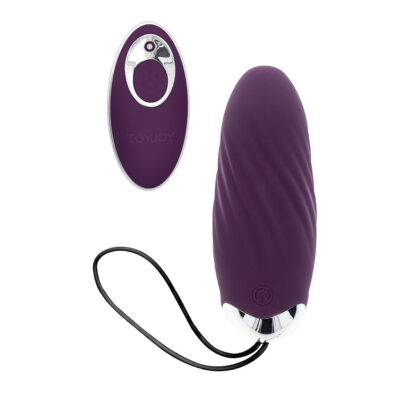 Toyjoy - felicidade knock knock eggstavagant vibrador controle remoto roxo toyjoy caliente. Pt