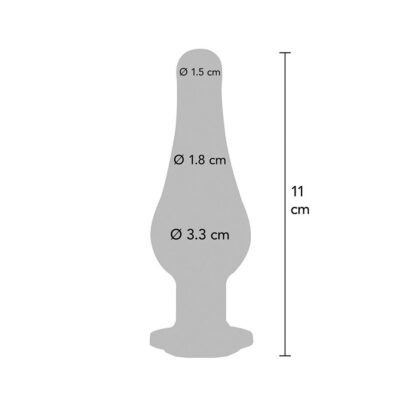 Toyjoy - plug anal médio diamond bum bijou anal play toyjoy caliente. Pt