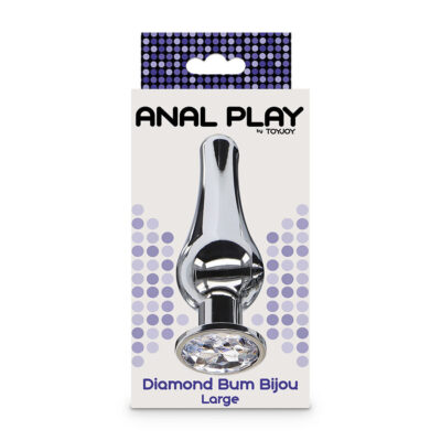 Toyjoy - anal play diamante bum bijou plug anal grande toyjoy caliente. Pt