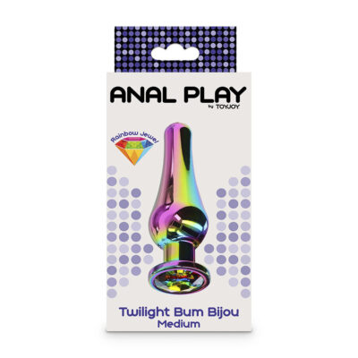 Toyjoy - anal play twilight bum bijou plug anal médio toyjoy caliente. Pt