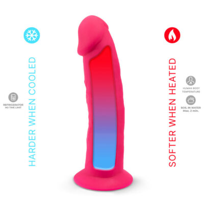 Silexd - modelo de pênis realista 2 rosa + controle remoto lrs 17 cm silexd caliente. Pt