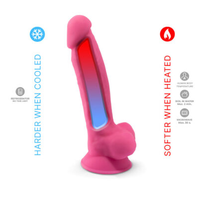 Silexd - modelo 1 pênis realista premium silicone silexpan rosa fluorescente 17,5 cm silexd caliente. Pt