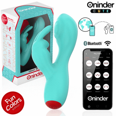 Alternative view of ONINDER CUTE - LOVE BUNNY VIBRADOR CLITÓRISMO PONTO G - APLICATIVO MUNDIAL GRATUITO