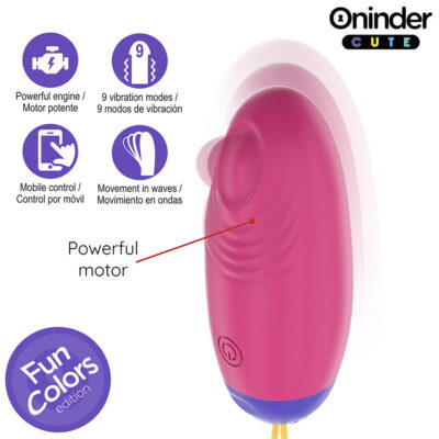 Oninder cute - ovo de silicone com vibro-ondas e prazer amoroso - aplicativo mundial gratuito oninder cute caliente. Pt