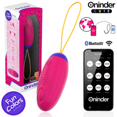 Alternative view of ONINDER CUTE - OVO DE SILICONE COM VIBRO-ONDAS E PRAZER DE AMOR - APLICATIVO MUNDIAL GRATUITO