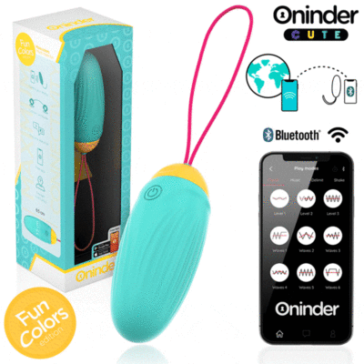 Alternative view of ONINDER CUTE - OVO DE SILICONE VIBRO-GIRATÓRIO LOVE PLEASURE - APLICATIVO MUNDIAL GRATUITO