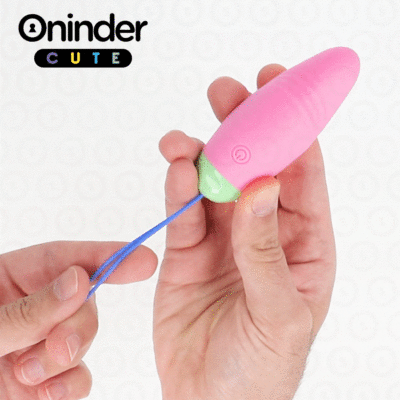 Alternative view of ONINDER CUTE - OVO VIBRO-GIRATÓRIO LOVE PLEASURE 360 SILICONE - APLICATIVO MUNDIAL GRATUITO