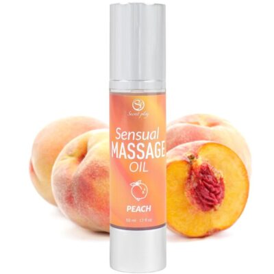 SECRETPLAY - ÓLEO DE MASSAGEM DE PÊSSEGO 5 Secretplay - óleo de massagem de pêssego secretplay cosmetic caliente. Pt