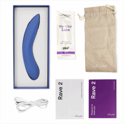 We-vibe - rave 2 vibrador g-spot azul we-vibe caliente. Pt